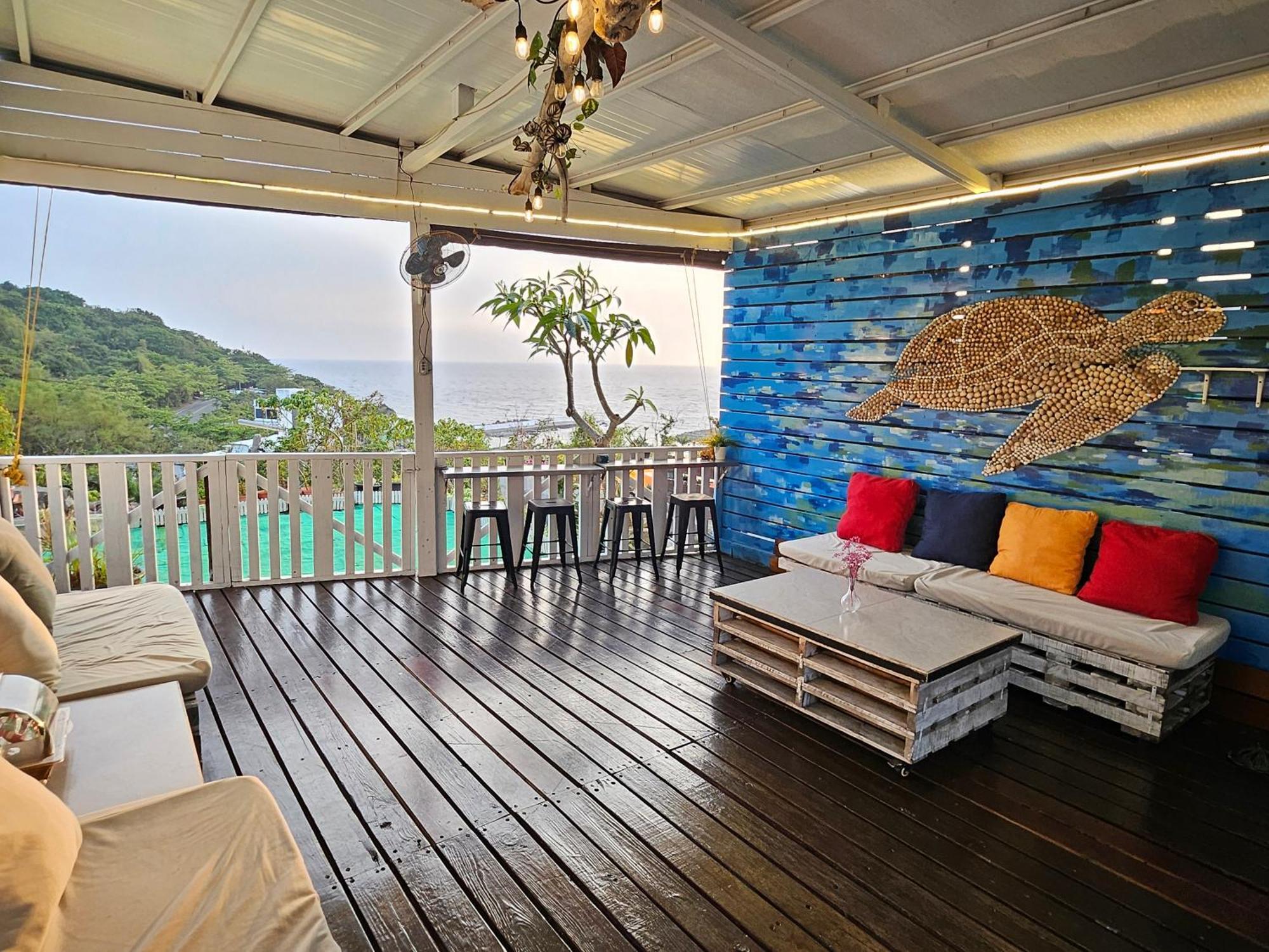 舞浪海景旅店 Otel Xiaoliuqiu Dış mekan fotoğraf